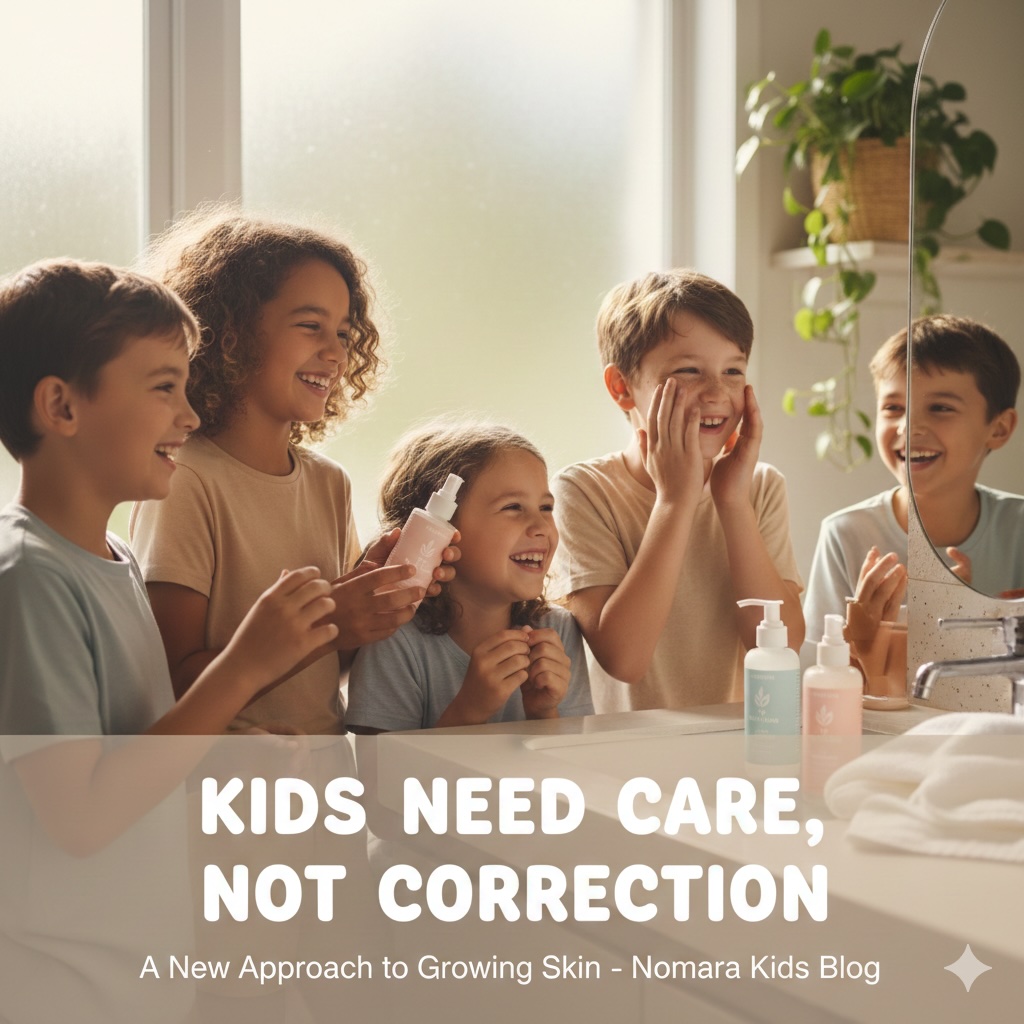 Kids Skin Need Care, Not Correction: A New Approach to Growing Skin
