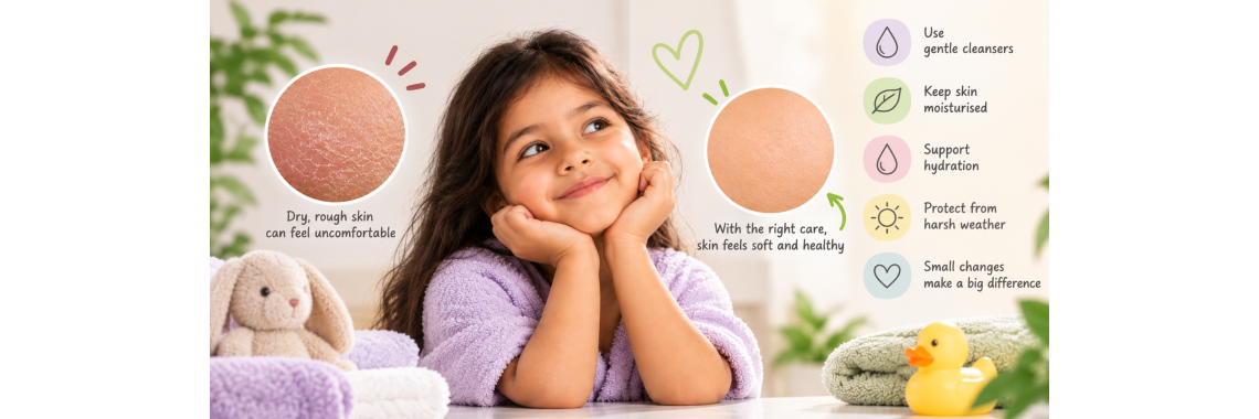 Understanding Dry Skin in Kids: Small Changes That Help