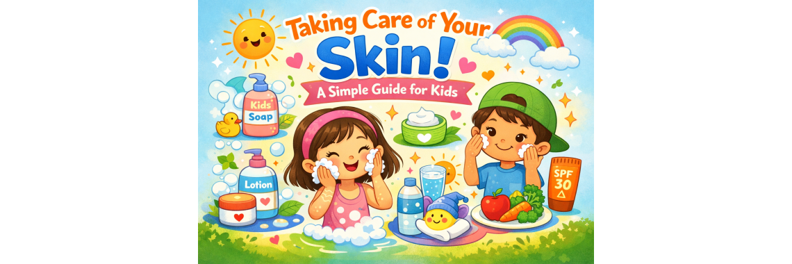 Taking Care of Your Skin – A Simple Guide for Kids